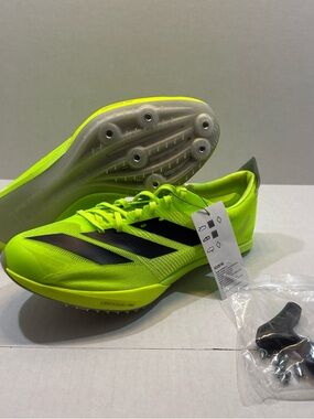 Adidas Adizero Finesse Track Spikes IG2018 Lucid Lemon Black Men's Size 8